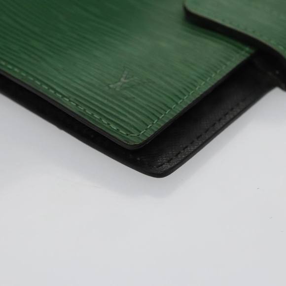 LOUIS VUITTON Epi Agenda PM Day Planner Cover Green R20054 LV Auth 107012 - Picture 14 of 16